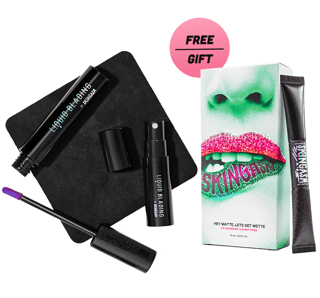 liquid blading lips + free gift